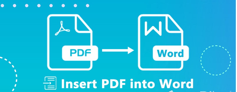 How to Insert a PDF File into a Word Document