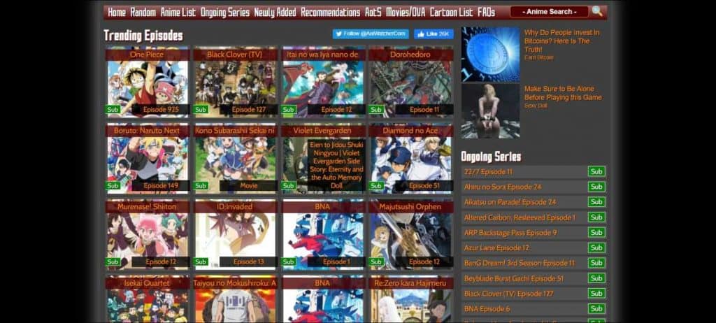 AniWatcher Alternatives