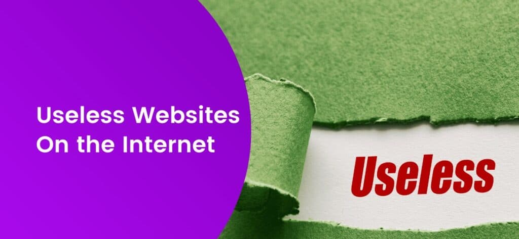 Useless Websites